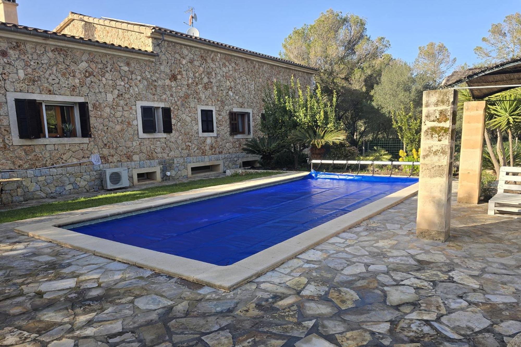 Finca Isabel Y Guillermo Con Posibilidad De Piscina Climatizada Синеу Екстериор снимка