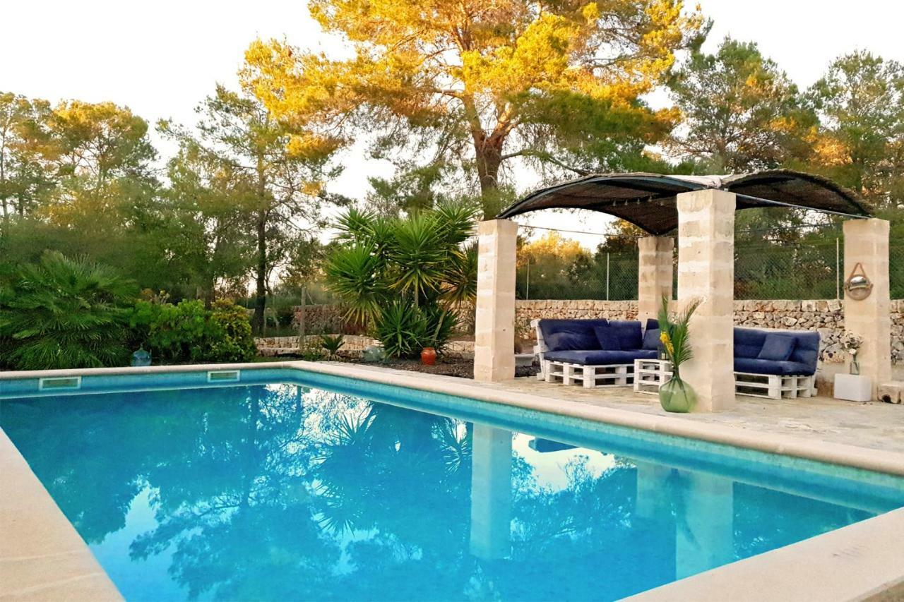 Finca Isabel Y Guillermo Con Posibilidad De Piscina Climatizada Синеу Екстериор снимка