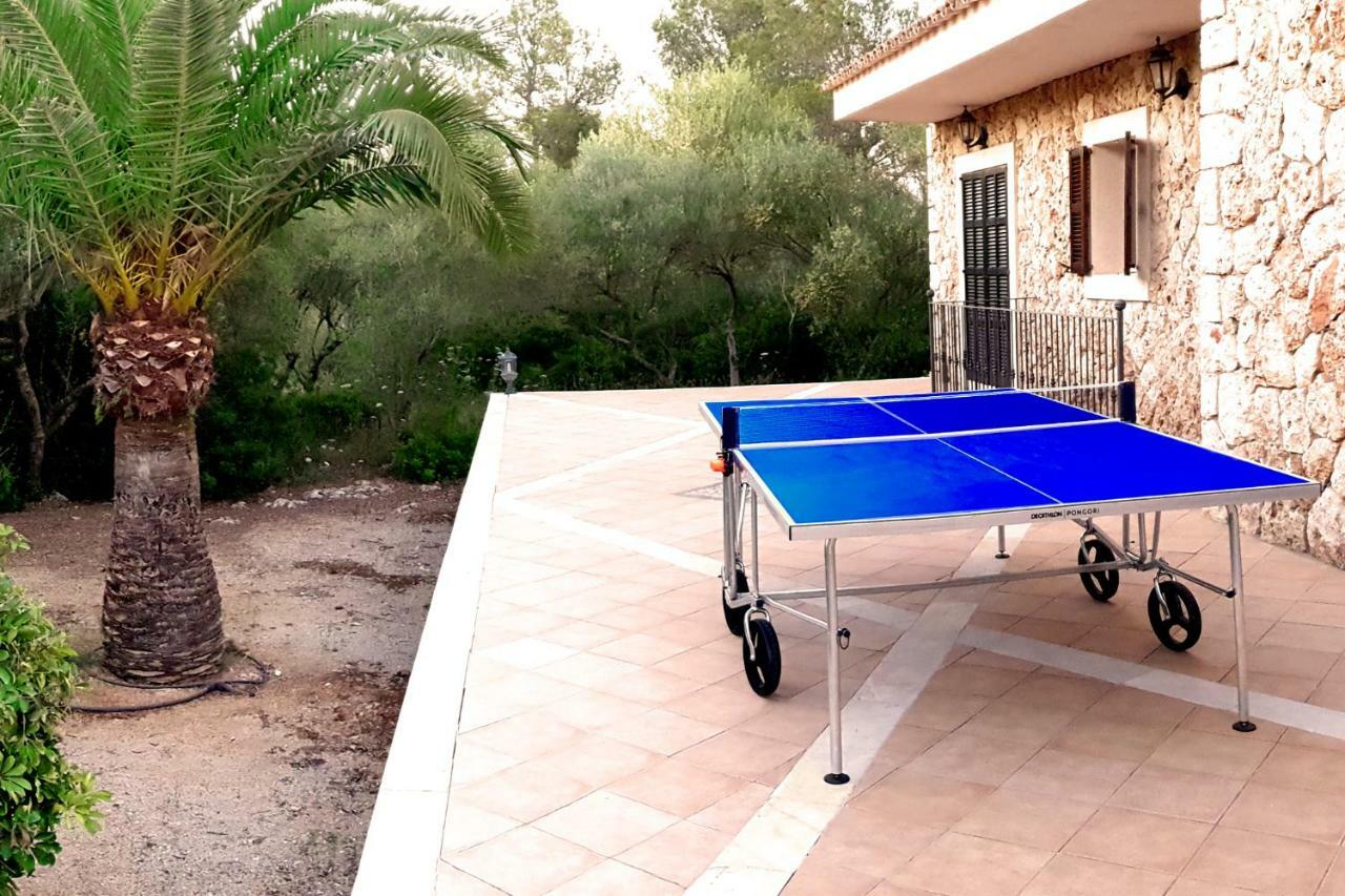 Finca Isabel Y Guillermo Con Posibilidad De Piscina Climatizada Синеу Екстериор снимка