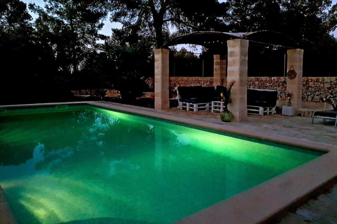 Finca Isabel Y Guillermo Con Posibilidad De Piscina Climatizada Синеу Екстериор снимка