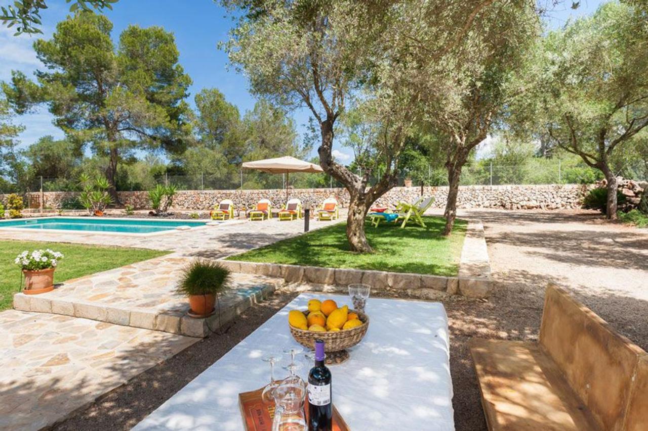 Finca Isabel Y Guillermo Con Posibilidad De Piscina Climatizada Синеу Екстериор снимка