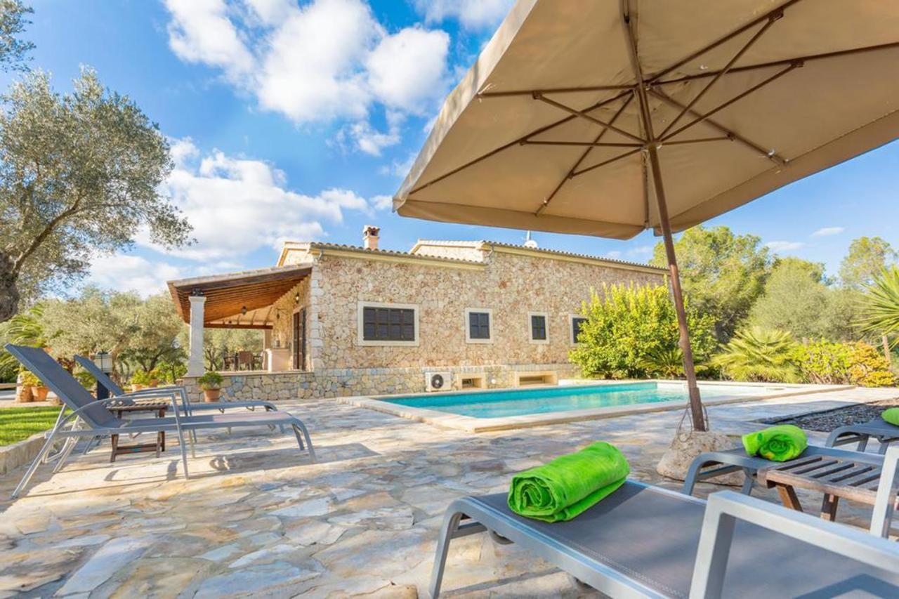Finca Isabel Y Guillermo Con Posibilidad De Piscina Climatizada Синеу Екстериор снимка