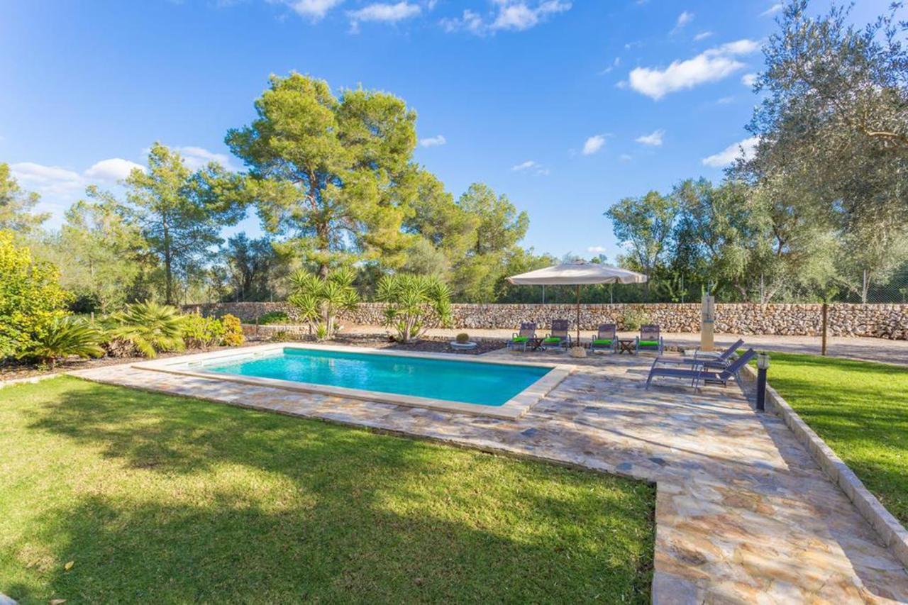 Finca Isabel Y Guillermo Con Posibilidad De Piscina Climatizada Синеу Екстериор снимка